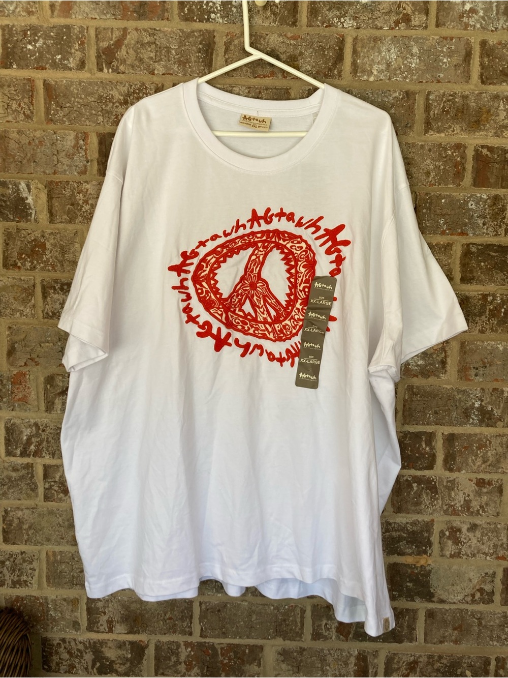 $52 Agtawh  Short Sleeve Tee Shirt Tennis shirt Size XXL